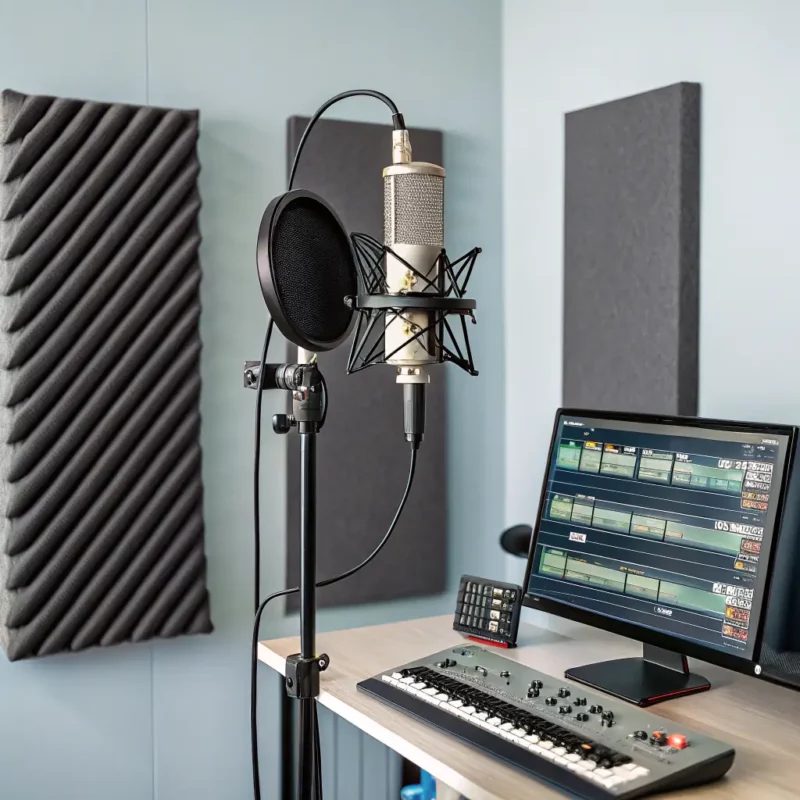 Vocal Recording Session